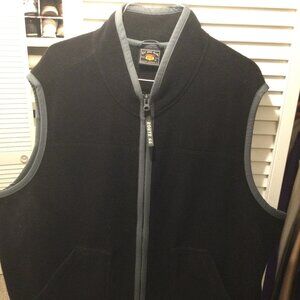 Route 66 Black Fleece Vest Ladies 3X 90s vintage used Great condition warm